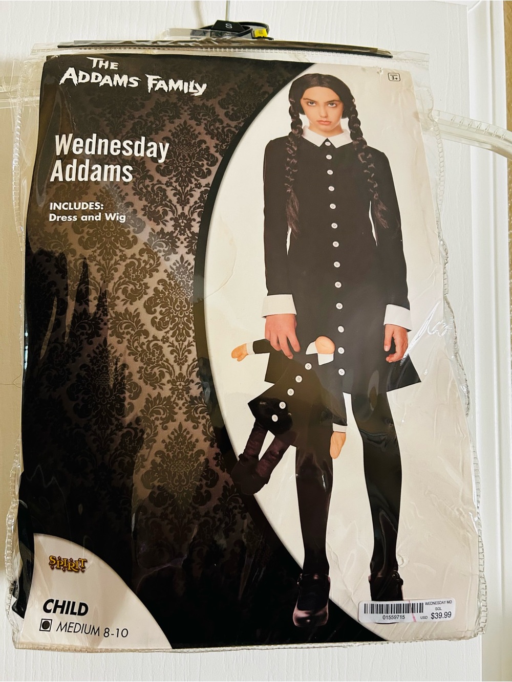 Spirit Halloween Wednesday Addams Costume